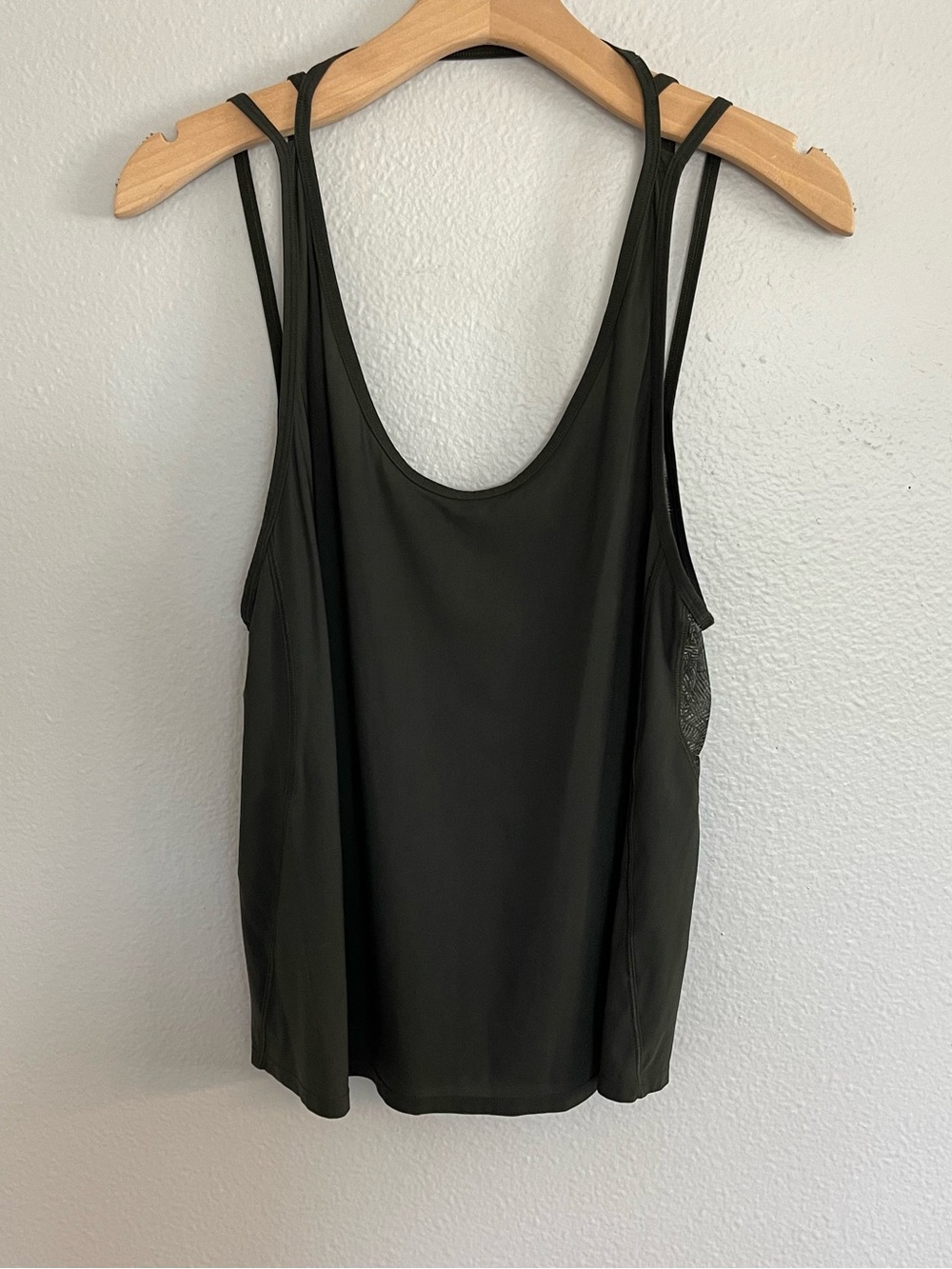 lululemon athletica Olive Green Double-Strap Tank